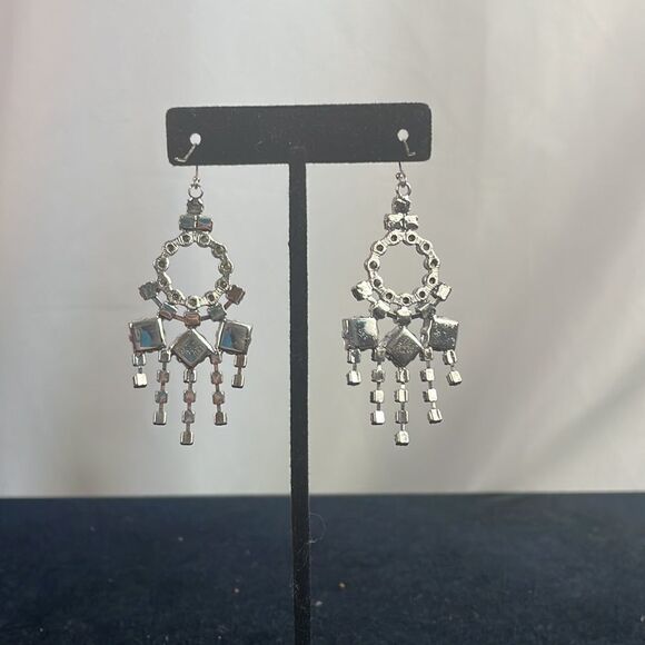 Lulu Frost Crystal Chandelier Earrings - Picture 5 of 6